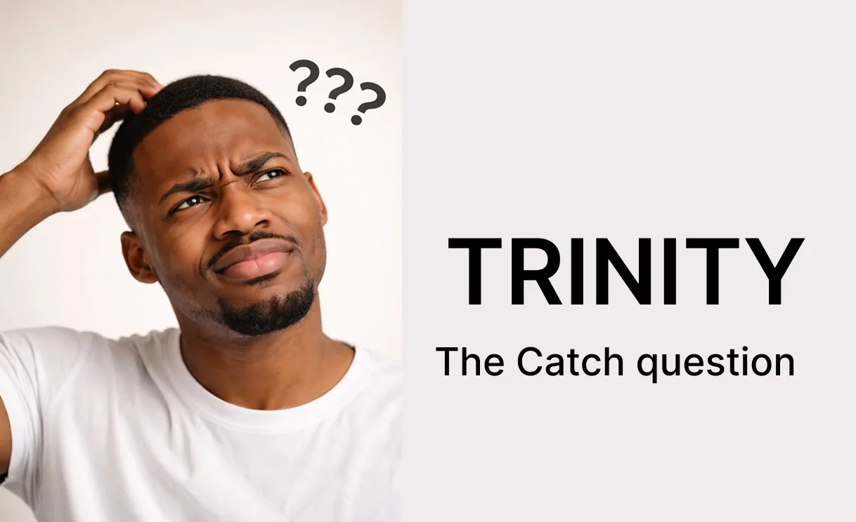 The Dangerous Catch: "But We All Share the Same Doctrine"
{Trinity}